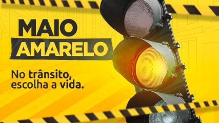A campanha de conscientização para a segurança no trânsito, conhecida como Maio Amarelo