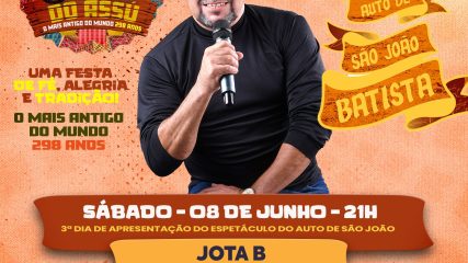 Hoje é dia de despedida das apresentações do Auto de São João Batista. 💃🔥
