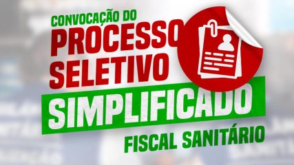 Prefeitura divulga resultado do Processo seletivo para contratação de Fiscal Sanitário