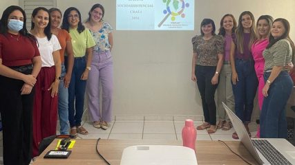 Secretaria de Assistência Social, promoveu nos dias 23 e 25 de abril de 2024 oficinas técnicas conduzidas pela equipe da Vigilância Socioassistencial (1)