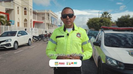Um minuto no Trânsito e continuamos falando sobre estacionamento