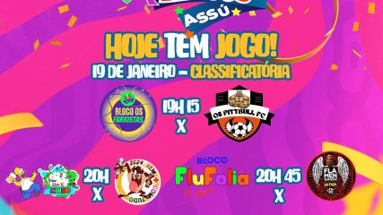 etapa classificatória do Campeonato de Blocos do Assú, versão 2024