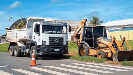 mais uma semana de trabalho das nossas equipes que atuam todos os dias para manterem nossas vias limpas e organizadas