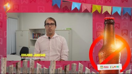 medidas do Decreto Municipal que proíbe a venda e circulação de bebidas em garrafascopos de vidro ou similares