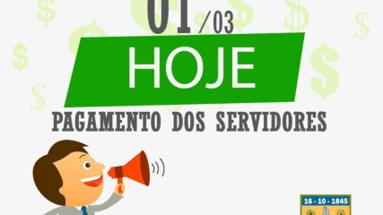 pagamento de pessoal