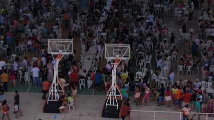 #tbt e hoje vamos relembrar alguns dos momentos marcantes do domingo da festa da Padroeira da Beata Lindalva