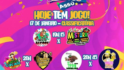 terceira rodada do Campeonato de Blocos, versão 2024